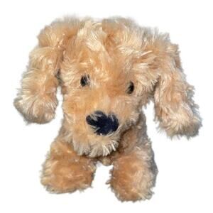 Manhattan Toy Company Plush Puppy Dog Labradoodle Lab Terrier Nursery Tan 10"